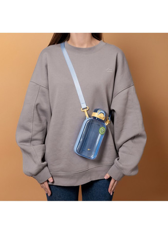 Бутылка-фляга Fusion 708196 750 мл желтая с голубым Yes (361024098)