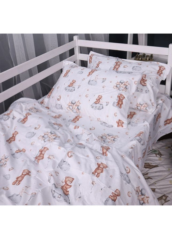Постільна білизна 010 Teddy ballons Фланель 143х210 (m502964) Mirson 010 Teddy ballons Фланель 143х210 полуторний (369019289)