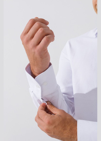 Белая повседневный рубашка No Brand