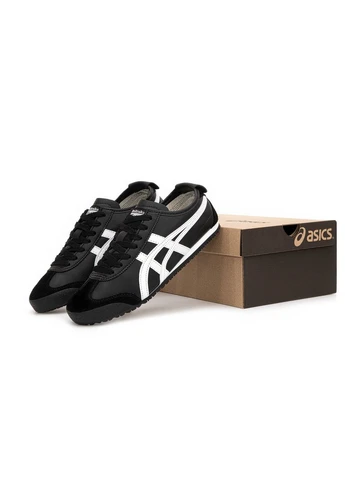 Черные кроссовки onitsuka tiger mexico 66 black No Brand