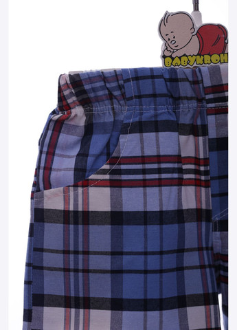 Блакитний літній футболка з шортами для хлопчика трикотажні 32 блакитний 86 см (37821) BABYKROHA