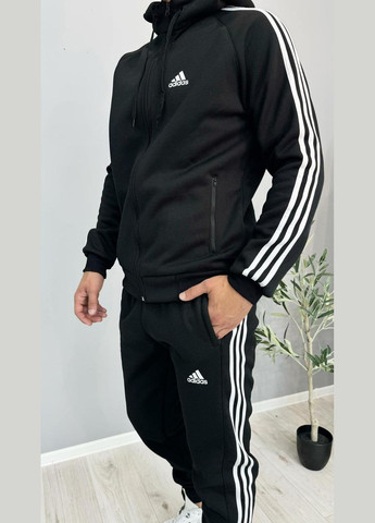 Спортивный костюм унисекс с черным капюшоном. No Brand (370218039)