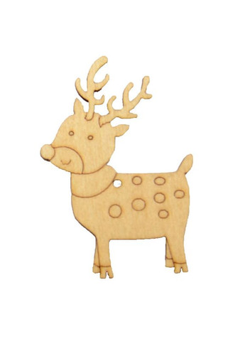 Набір для творчості новорічний Розпис акриловими фарбами "Олень та пінгвін" НГ-002/2 УМНЯШКА (366239307)