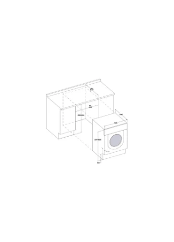 Пральна машина (m510263) WHIRLPOOL BIWDWG75148 (369022183)