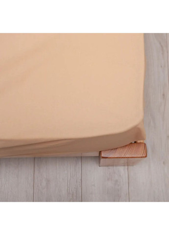 Простирадло з резинкою 160*200 см Ранфорс гіпоалергенне Помаранчеве (21560160200) ТЕП (366303383)