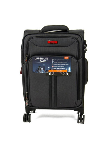 Чемодан на 4 колесах Applaud Grey Black 41 л IT12 - 2457-08 - S - M246 IT Luggage (316615965)