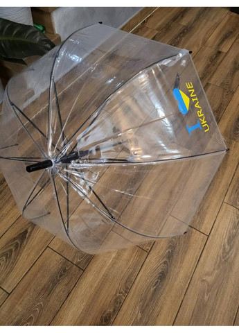 Комбінована} елегантна парасолька зонтик трость принт i love ukraine глубокий купол прозорий Mario (300368675)