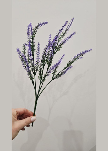 Лаванда фиолетовая цветок искусственный 1 ветка A.G. (313867311)