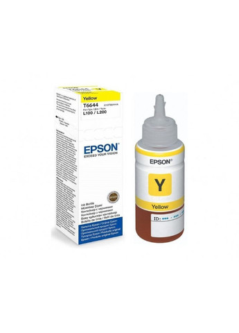 Чорнила для L100/L200 Yellow C13T66444A (6644) Epson (322575170)