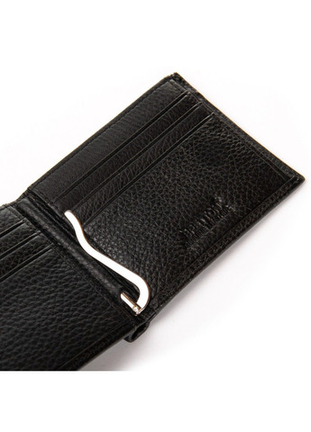 Чоловічий шкіряний гаманець із затискачем для купюр BE 168-24F black Bretton (360938774)