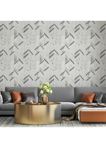 Панель стеновая 3D 680х680х4мм Абстракция серая SW-00001990 Sticker Wall (374316861)