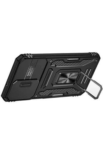 Ударостійкий чохол Camshield Army Ring для Samsung Galaxy A13 4G / A04s Black No Brand (383542115)