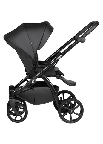 Универсальная коляска 2 в 1 UNO 5+ Leather collection Jet Black Tutis 1402699 (348473940)