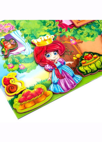 Магнітна гра для дітей Полунична принцеса RK2060-03 Vladi toys (330608707)