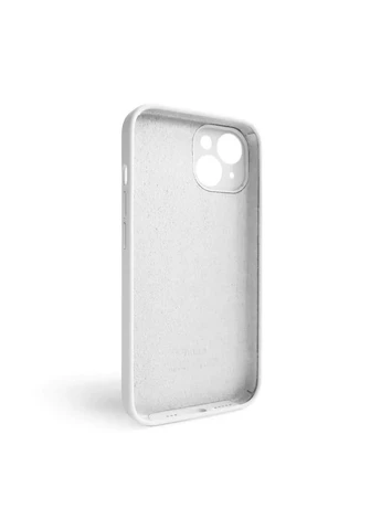 Чохол Silicone Case для Apple iPhone силікон 14 білий закрита камера No Brand (402602011)