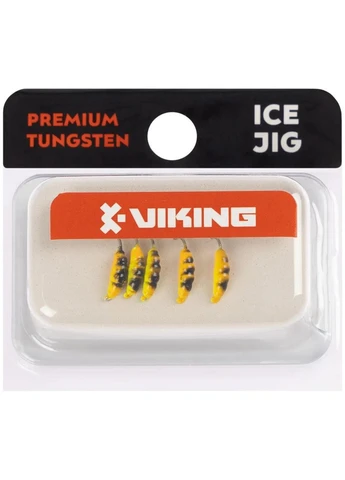 Мормышка вольфрамовая Shrimp 0.58g 8mm Hot2 (5 шт) Viking Fishing (395941639)