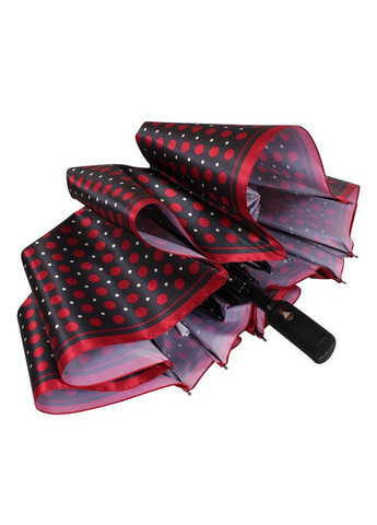 Парасолька складана 3220 напівавтомат Червона De Esse (362176843)