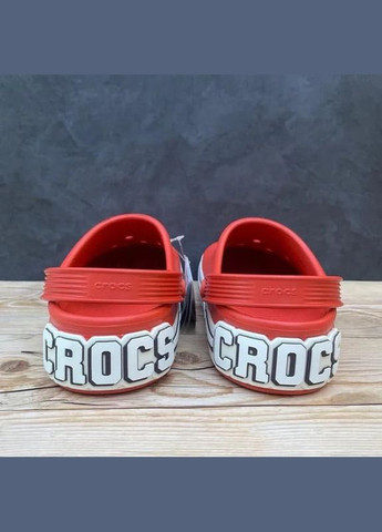 Красные clog off court крокс крокбэнд офф клог Crocs