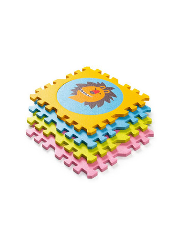 Детский коврик-пазл Цифры и Звери EVA 30х30х1,2 - 20 частей WCG (346533736)