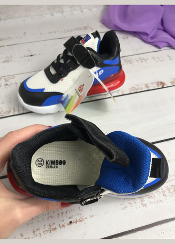 Цветные всесезон кроссовки детские для мальчика kimbo-o разноцветный (067) Kimboo