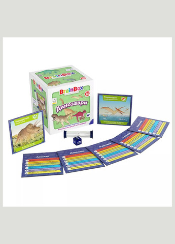 Гра настільна Brainbox Динозаври (BZZBRDI02UA) Yago (326805664)