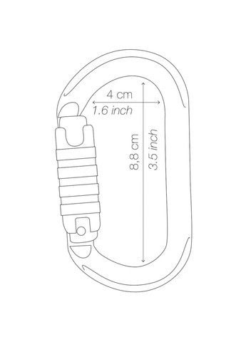 Карабин OK Screw-Lock Petzl (367081841)