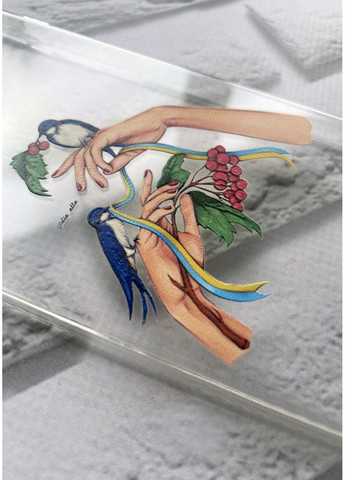 Чехол для Xiaomi 11T / 11T Pro патриотический дизайн Ласточки принт 15 Creative (359490053)