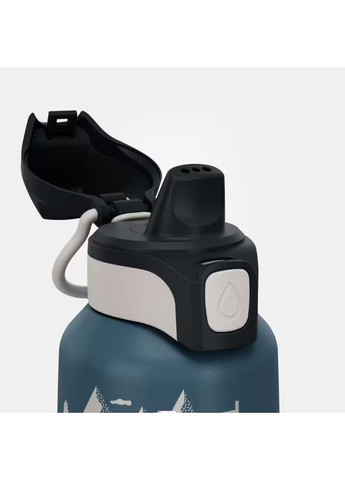 Дитяча Алюмінієва Фляга для Туризму/Походів 600мл з Кришкою Quechua (363823366)