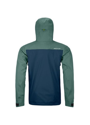 Куртка чоловіча 3L Ravine Shell Jacket ens M Синій-Зелений Ortovox (278273151)