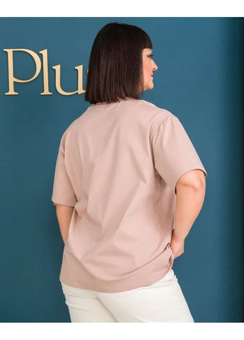 Бежева блуза 26001-4 Alenka Plus