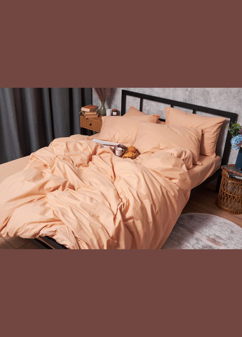 Комплект постільної білизни Бязь Gold Люкс сімейний 143х210х2 наволочки 2х40х60 (MS-820003280) Moon&Star Cream (288044292)