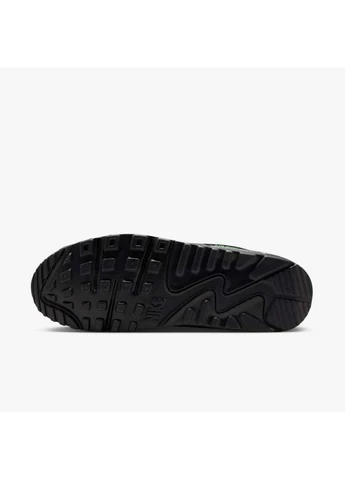 Чорні Осінні чоловічі кросівки air max 90 чорний Nike