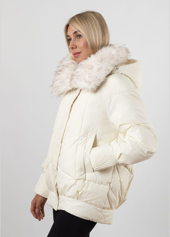 Молочний зимній Пуховик Fultani
