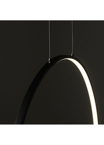 Люстра 10811 Circolo LED M 1x21W 3000K 660Lm IP20 Чорна (10811) Nowodvorski (318524647)