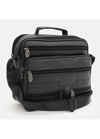 Чоловіча шкіряна сумка барсетка K16687-3-black Borsa Leather (315688277)