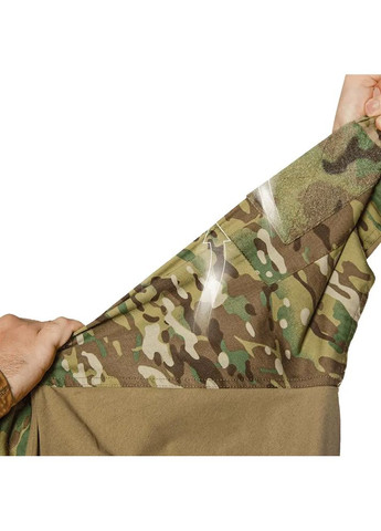 Комбінована лонгслів raid twill/sorona camo/tan Camotec