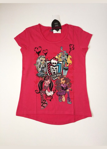 Темно-рожева літня футболка Monster High