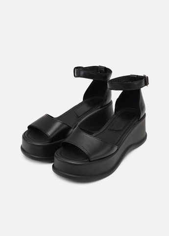 Босоніжки жіночі колір чорний ЦБ-00271706 Yuki (328387590)