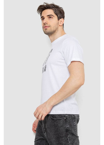 Белая футболка мужская с принтом Sport Line