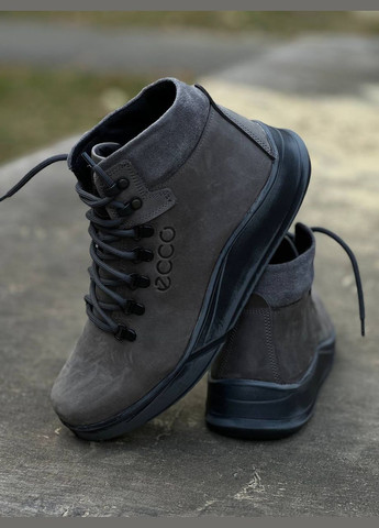 Серые зимние ботинки Vakko