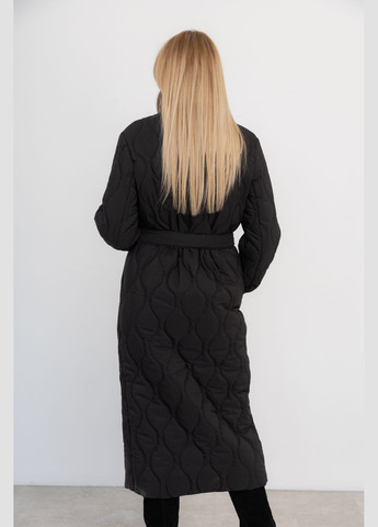 Черное зимнее Пальто Черный Зима Повседневный Alberto Bini