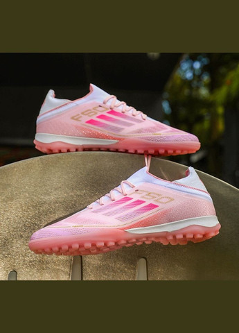 Розовые футбольные сороконожки No Brand без шнурков