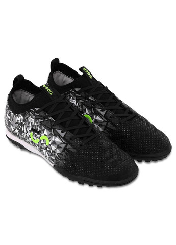 Белые сороконожки футбольные 230820-1 черный Tiger