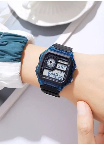 Мужские наручные спортивные часы 1998 (Синий) Skmei (314483243)