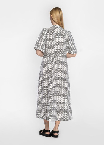 Белое кэжуал платье женское белое Arber