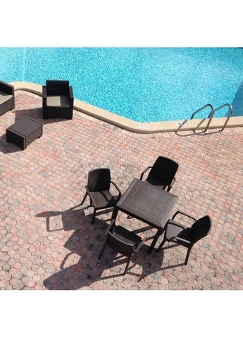 Стіл для саду пластиковий Dallas, Bica (362583687)