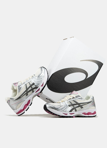 Кроссовки женские Asics Gel-Kayano 14 grey pink | Асикс Гель-Каяно серые розовые No Brand серые всесезоны (315018931)