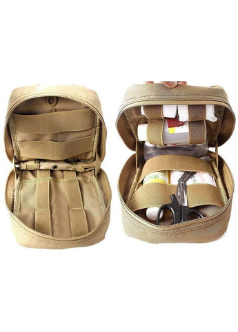 Тактическая аптечка армейская сумка для медикаментов хаки Edibazzar (297643222)