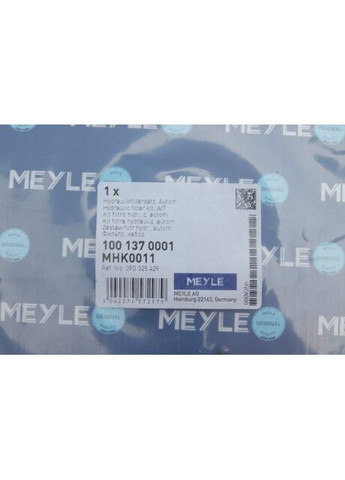 Фильтр АКПП Skoda Fabia/Octavia II/Roomster/VW Golf/Polo 1.4-2.0 TDI 04- (с прокладкой) (6 с 100 137 0001 UA63 Meyle (345779564)