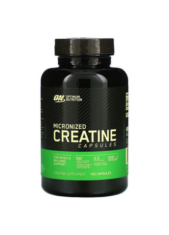 Мікронізований креатин 2,5 гр (100 капсул) Optimum Nutrition (278773933)